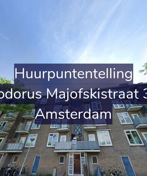 Foto gevel Huurpuntentelling voor Theodorus Majofskistraat 39-2, Amsterdam