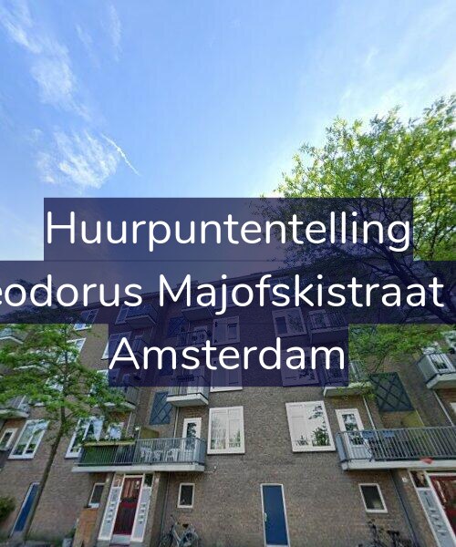 Foto gevel Huurpuntentelling voor Theodorus Majofskistraat 9-3, Amsterdam