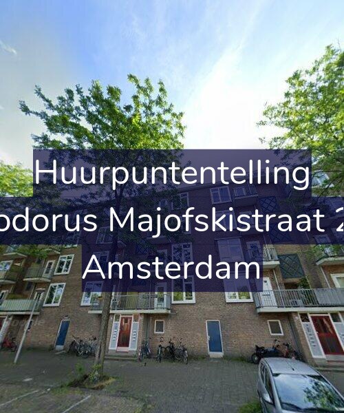Foto gevel Huurpuntentelling voor Theodorus Majofskistraat 25-1, Amsterdam