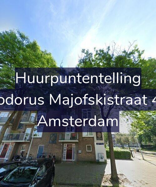 Foto gevel Huurpuntentelling voor Theodorus Majofskistraat 47-1, Amsterdam