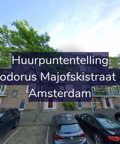 Foto gevel Huurpuntentelling voor Theodorus Majofskistraat 5-H, Amsterdam