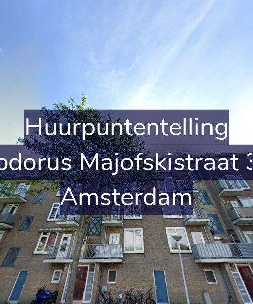 Foto gevel Huurpuntentelling voor Theodorus Majofskistraat 37-3, Amsterdam