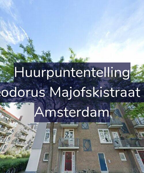 Foto gevel Huurpuntentelling voor Theodorus Majofskistraat 1-2, Amsterdam