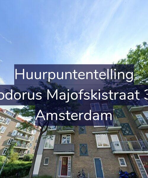 Foto gevel Huurpuntentelling voor Theodorus Majofskistraat 33-3, Amsterdam