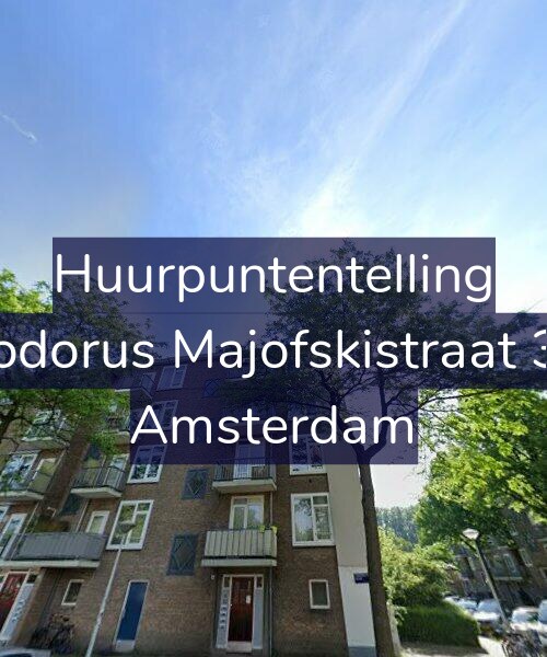 Foto gevel Huurpuntentelling voor Theodorus Majofskistraat 31-2, Amsterdam