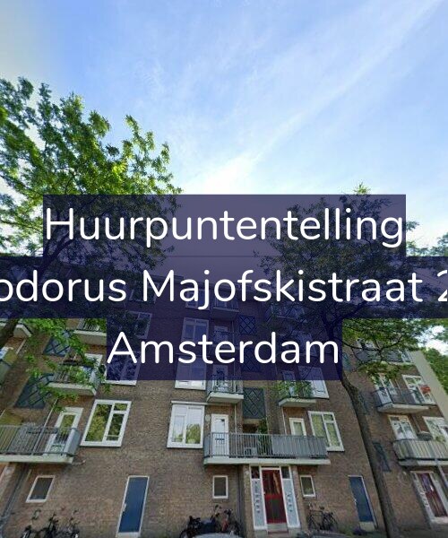 Foto gevel Huurpuntentelling voor Theodorus Majofskistraat 27-2, Amsterdam