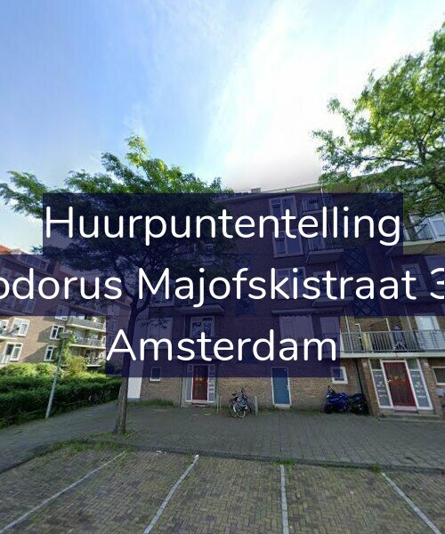 Foto gevel Huurpuntentelling voor Theodorus Majofskistraat 33-H, Amsterdam