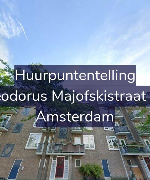 Foto gevel Huurpuntentelling voor Theodorus Majofskistraat 5-3, Amsterdam