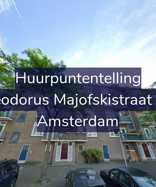 Foto gevel Huurpuntentelling voor Theodorus Majofskistraat 5-1, Amsterdam