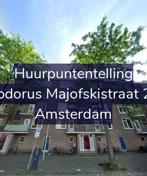 Foto gevel Huurpuntentelling voor Theodorus Majofskistraat 23-1, Amsterdam