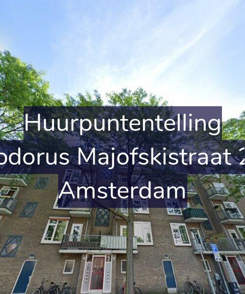 Foto gevel Huurpuntentelling voor Theodorus Majofskistraat 21-3, Amsterdam