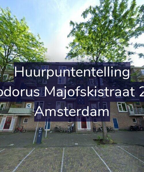 Foto gevel Huurpuntentelling voor Theodorus Majofskistraat 23-H, Amsterdam