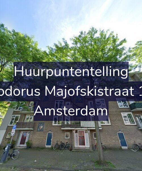 Foto gevel Huurpuntentelling voor Theodorus Majofskistraat 19-1, Amsterdam