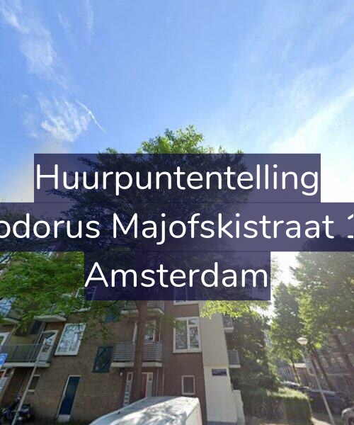 Foto gevel Huurpuntentelling voor Theodorus Majofskistraat 15-2, Amsterdam