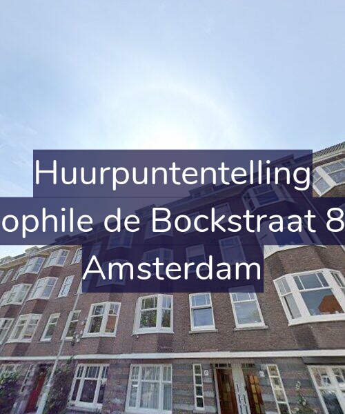 Foto gevel Huurpuntentelling voor Theophile de Bockstraat 87-3, Amsterdam