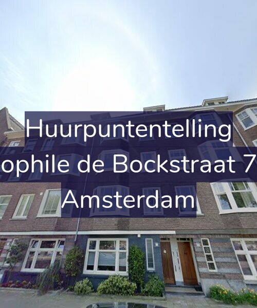 Foto gevel Huurpuntentelling voor Theophile de Bockstraat 75-1, Amsterdam