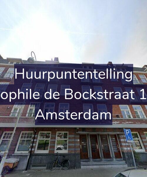 Foto gevel Huurpuntentelling voor Theophile de Bockstraat 17-1, Amsterdam