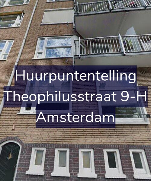 Foto gevel Huurpuntentelling voor Theophilusstraat 9-H, Amsterdam