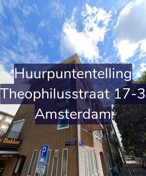 Foto gevel Huurpuntentelling voor Theophilusstraat 17-3, Amsterdam