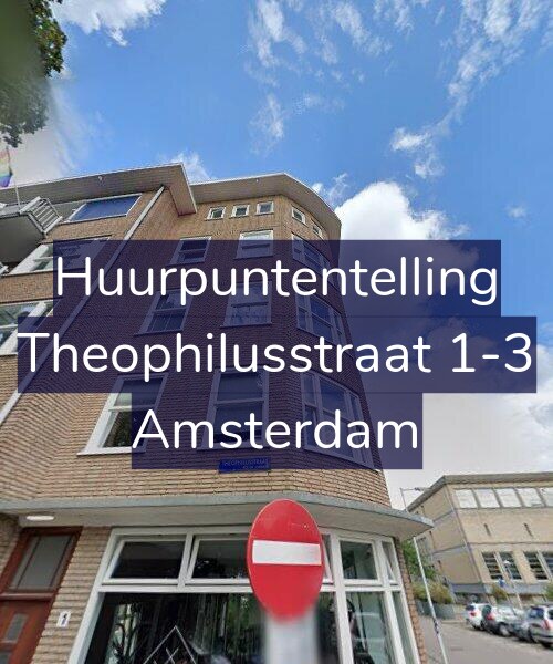 Foto gevel Huurpuntentelling voor Theophilusstraat 1-3, Amsterdam