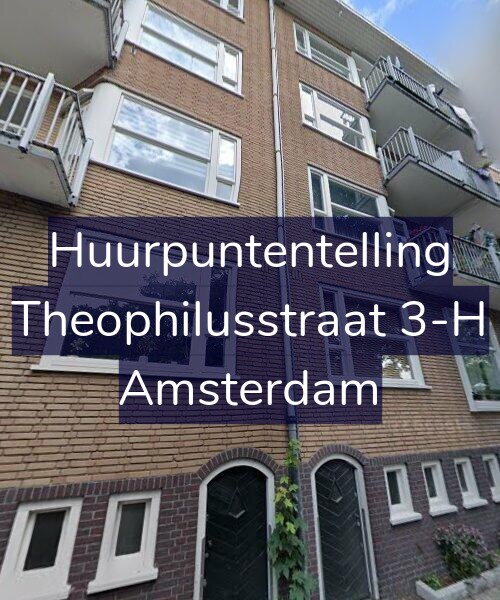 Foto gevel Huurpuntentelling voor Theophilusstraat 3-H, Amsterdam