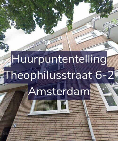 Foto gevel Huurpuntentelling voor Theophilusstraat 6-2, Amsterdam
