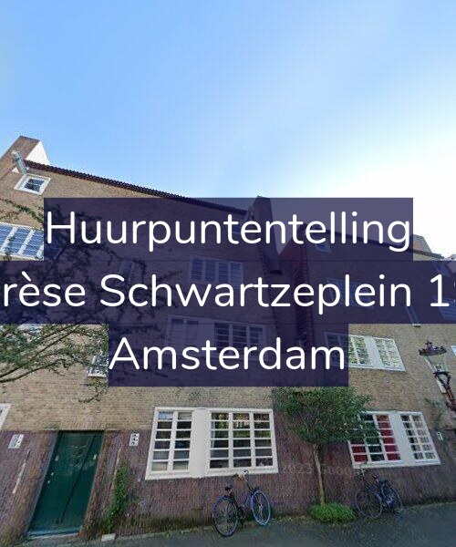 Foto gevel Huurpuntentelling voor Thérèse Schwartzeplein 19-A, Amsterdam