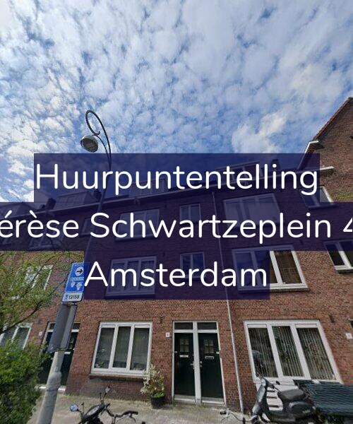 Foto gevel Huurpuntentelling voor Thérèse Schwartzeplein 4-2, Amsterdam