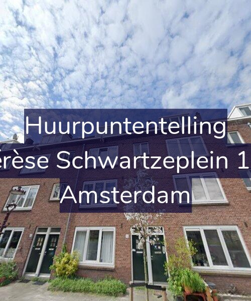 Foto gevel Huurpuntentelling voor Thérèse Schwartzeplein 10-2, Amsterdam