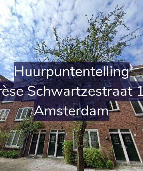 Foto gevel Huurpuntentelling voor Thérèse Schwartzestraat 16-H, Amsterdam