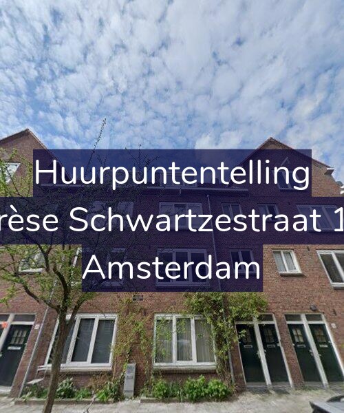 Foto gevel Huurpuntentelling voor Thérèse Schwartzestraat 18-2, Amsterdam