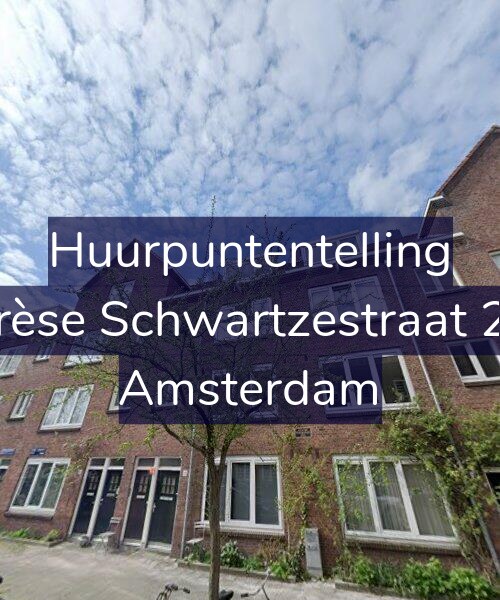 Foto gevel Huurpuntentelling voor Thérèse Schwartzestraat 20-2, Amsterdam