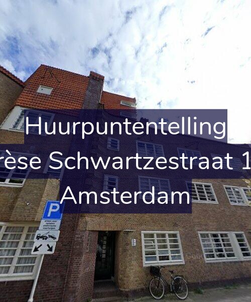 Foto gevel Huurpuntentelling voor Thérèse Schwartzestraat 15-A, Amsterdam