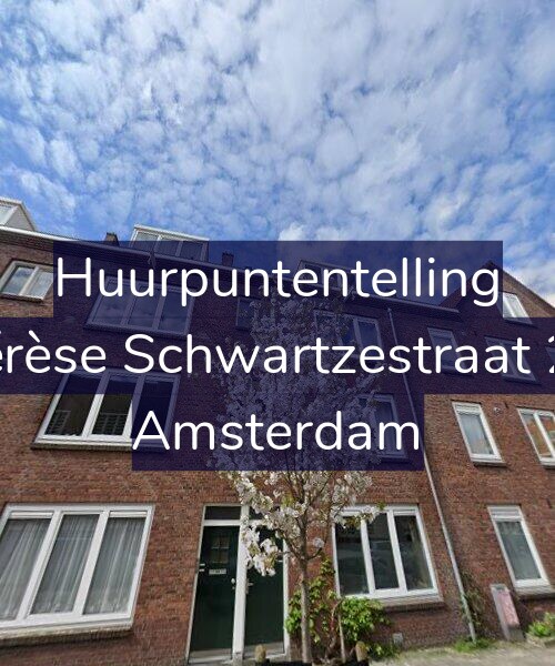 Foto gevel Huurpuntentelling voor Thérèse Schwartzestraat 2-H, Amsterdam