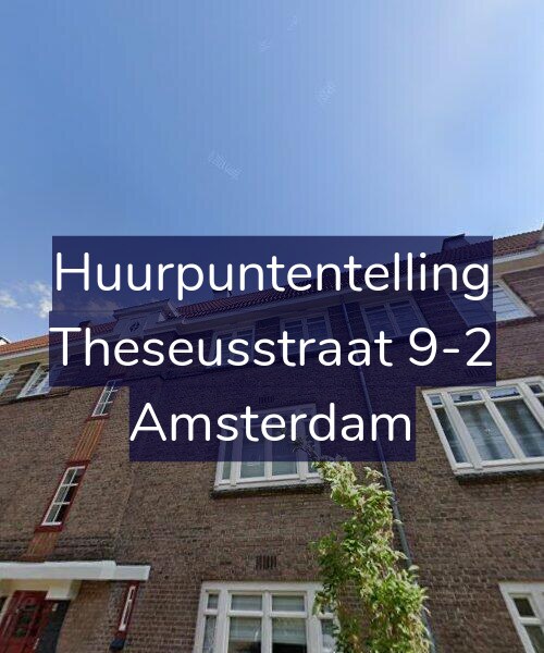 Foto gevel Huurpuntentelling voor Theseusstraat 9-2, Amsterdam