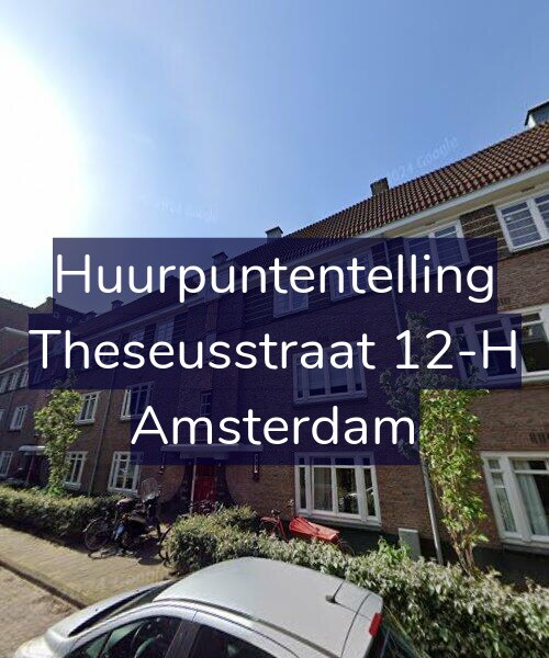 Foto gevel Huurpuntentelling voor Theseusstraat 12-H, Amsterdam