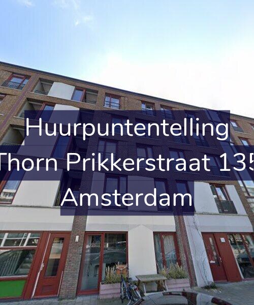 Foto gevel Huurpuntentelling voor Thorn Prikkerstraat 135, Amsterdam