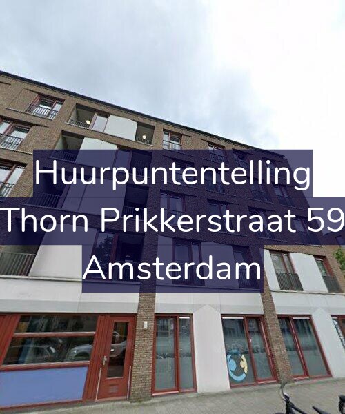 Foto gevel Huurpuntentelling voor Thorn Prikkerstraat 59, Amsterdam