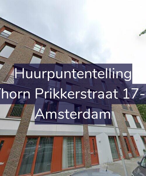 Foto gevel Huurpuntentelling voor Thorn Prikkerstraat 17-E, Amsterdam