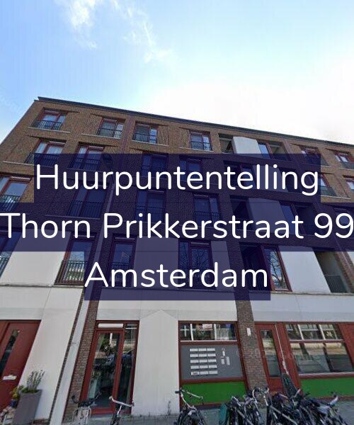 Foto gevel Huurpuntentelling voor Thorn Prikkerstraat 99, Amsterdam