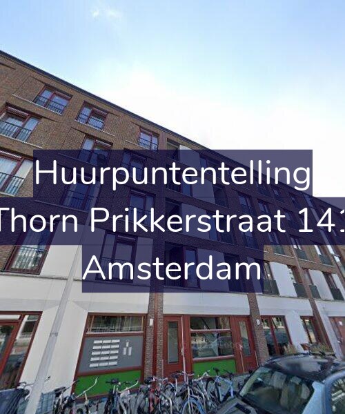 Foto gevel Huurpuntentelling voor Thorn Prikkerstraat 141, Amsterdam
