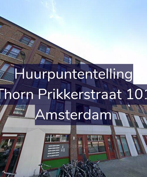 Foto gevel Huurpuntentelling voor Thorn Prikkerstraat 101, Amsterdam