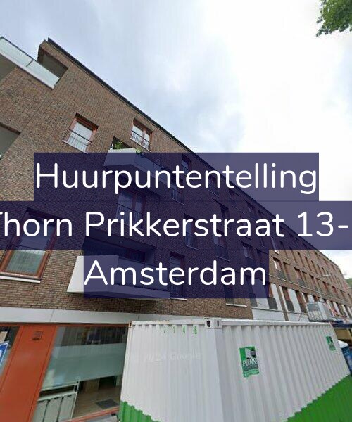 Foto gevel Huurpuntentelling voor Thorn Prikkerstraat 13-E, Amsterdam