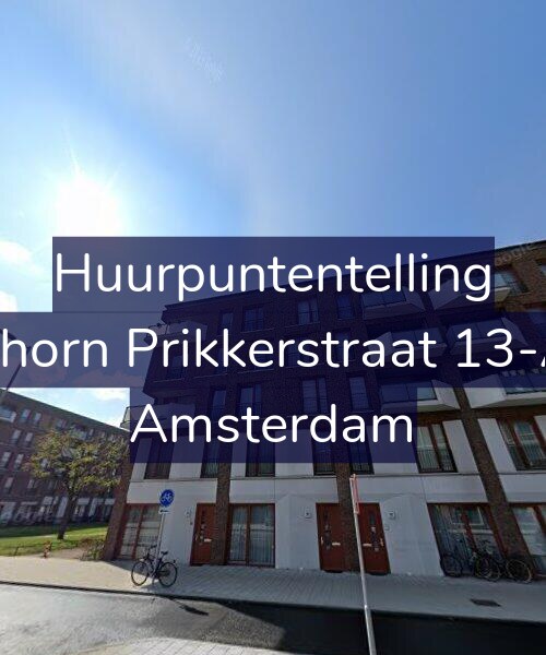 Foto gevel Huurpuntentelling voor Thorn Prikkerstraat 13-A, Amsterdam