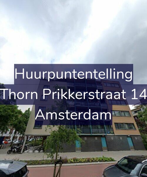 Foto gevel Huurpuntentelling voor Thorn Prikkerstraat 14, Amsterdam