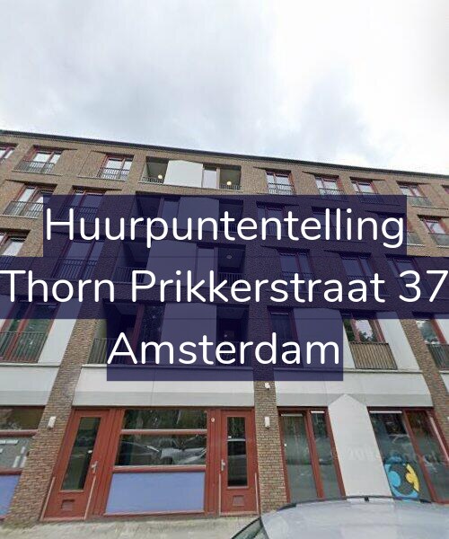 Foto gevel Huurpuntentelling voor Thorn Prikkerstraat 37, Amsterdam
