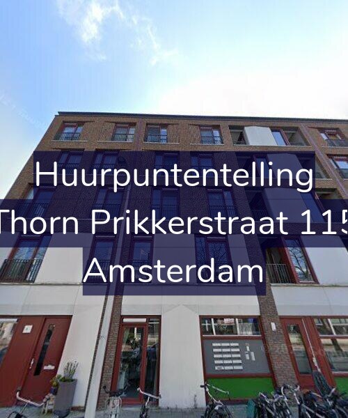 Foto gevel Huurpuntentelling voor Thorn Prikkerstraat 115, Amsterdam