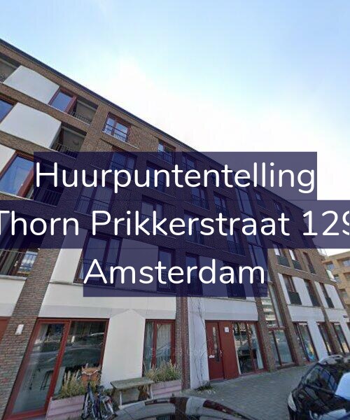 Foto gevel Huurpuntentelling voor Thorn Prikkerstraat 129, Amsterdam
