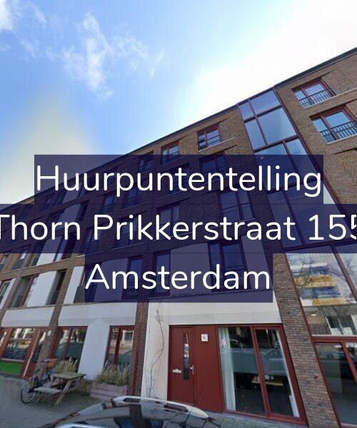 Foto gevel Huurpuntentelling voor Thorn Prikkerstraat 155, Amsterdam