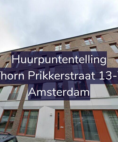 Foto gevel Huurpuntentelling voor Thorn Prikkerstraat 13-T, Amsterdam